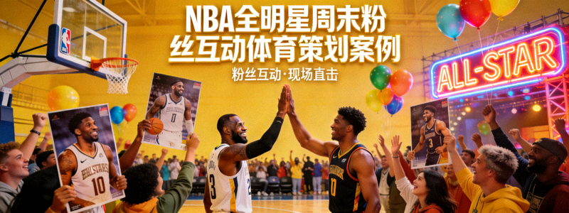 NBA全明星周末粉丝互动体育策划案例封面 - 现场热烈气氛